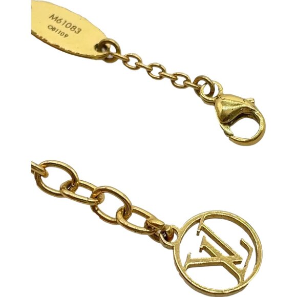 946267BM (S3) Louis Vuitton Necklace Gold Metal - Picture 6 of 11